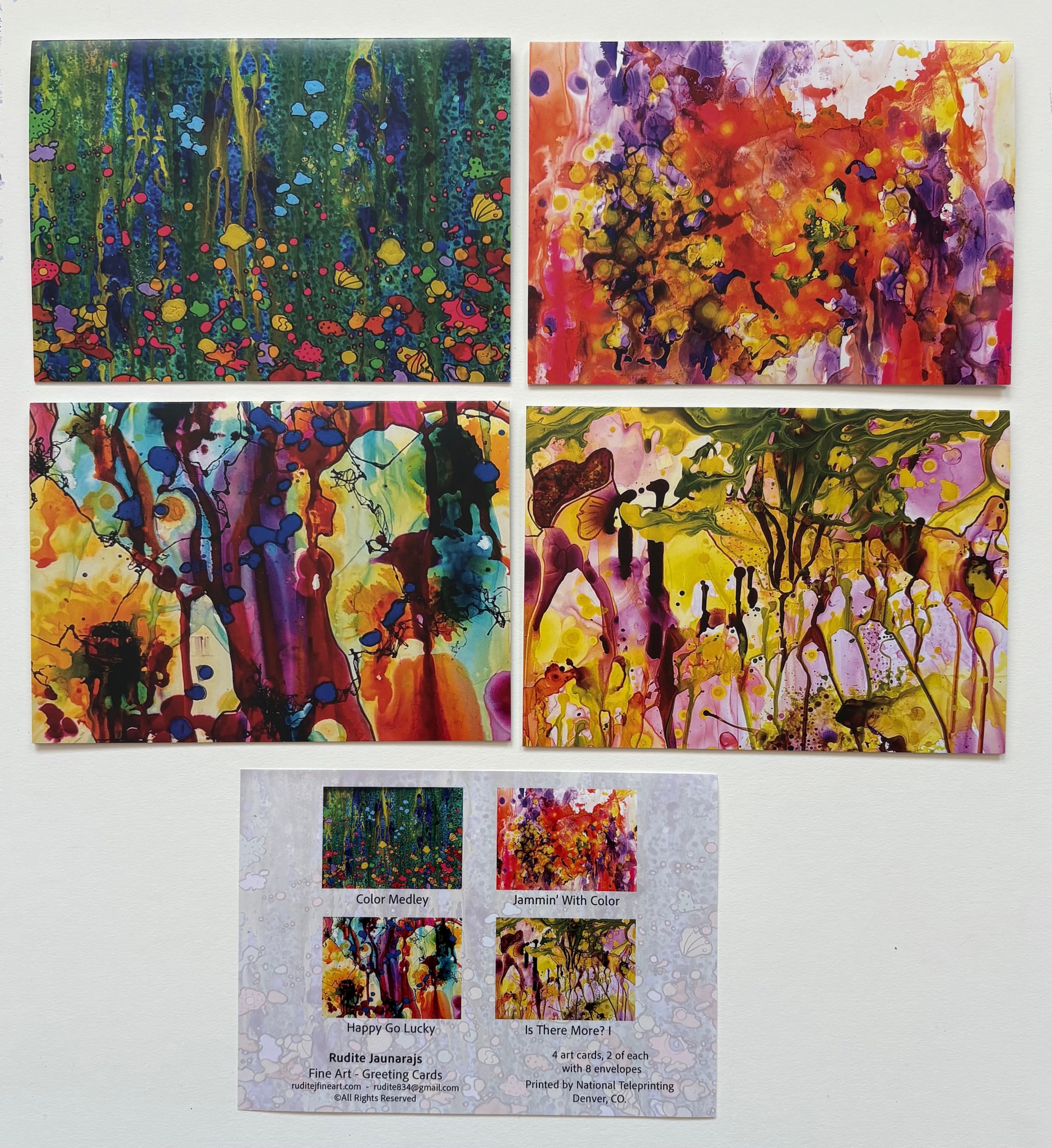 Click here to view Boxed Greeting Cards - set 13 by Rudite Jaunarajs