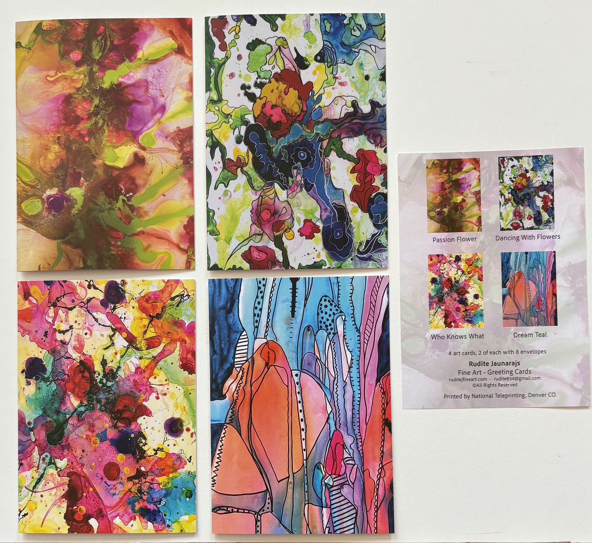 Click here to view Boxed Greeting Cards - set 14 by Rudite Jaunarajs