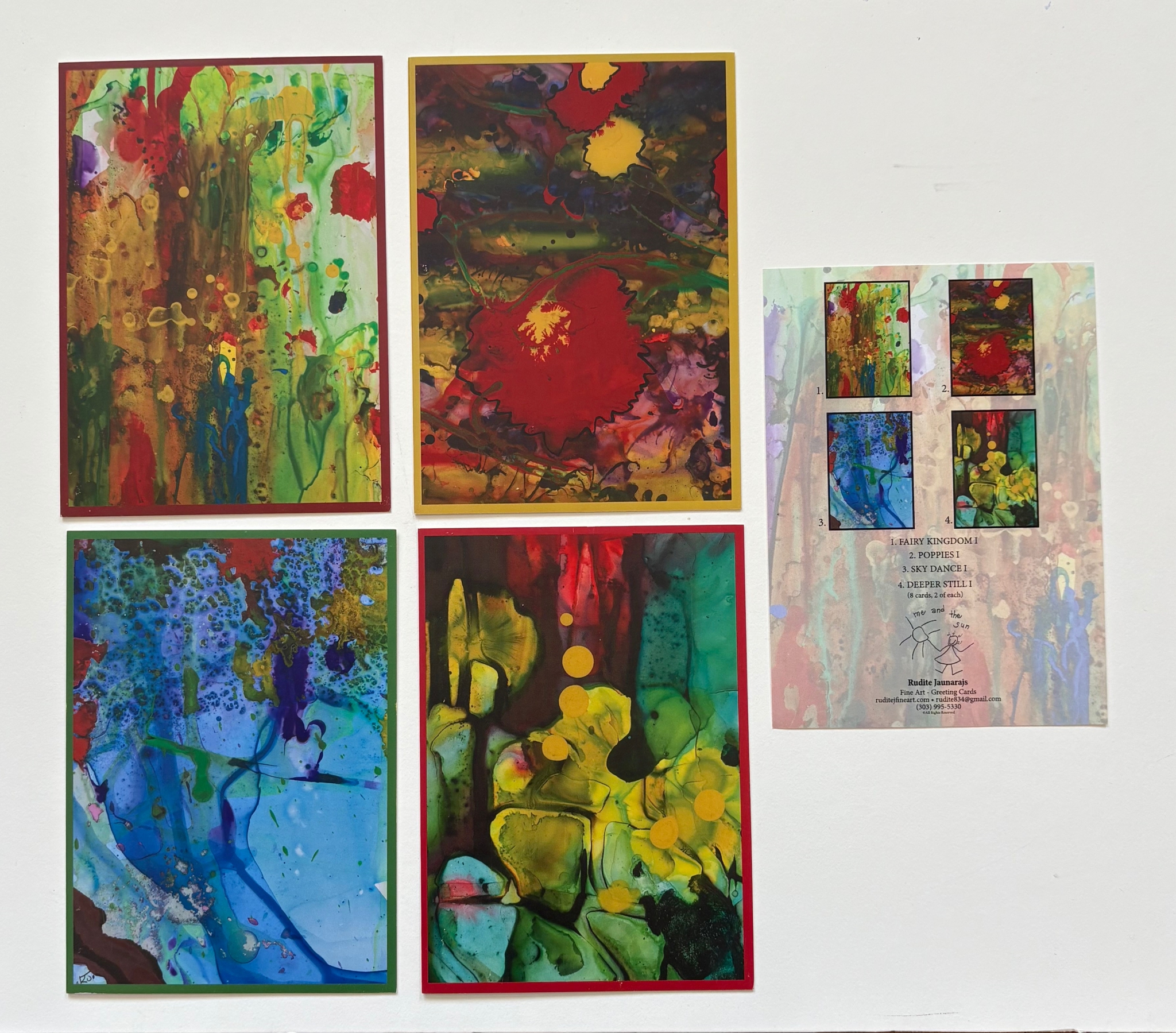 Click here to view Boxed Greeting Cards - set 15 by Rudite Jaunarajs
